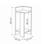 Hanah Home Elos Right - Blanco